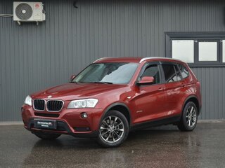2014 BMW X3 20i xDrive II (F25), красный, 1599888 рублей, вид 1