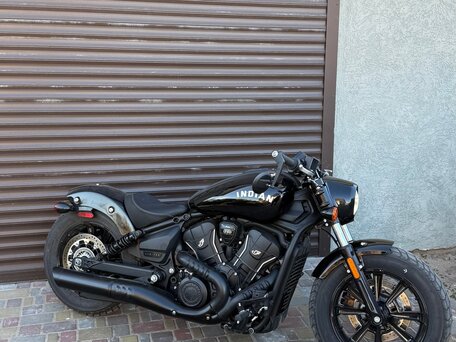 2024 Indian Scout, чёрный, 1390000 рублей, вид 5