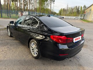 2017 BMW 5 серии 520d VII (G30/G31/G38), чёрный, 2870000 рублей, вид 5