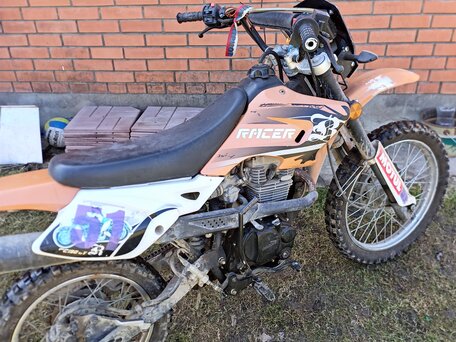 2014 Racer Enduro, оранжевый, 45000 рублей, вид 2