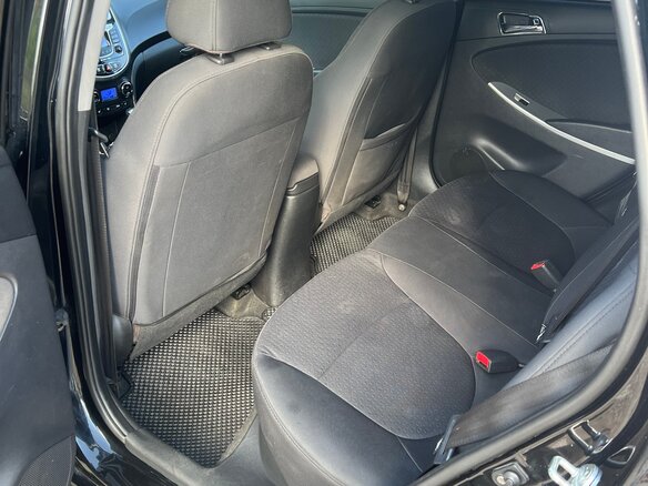 2012 Hyundai Solaris I, чёрный - вид 6