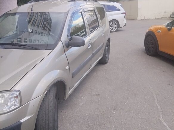 2019 Lada (ВАЗ) Largus I, серый, 600000 рублей - вид 2