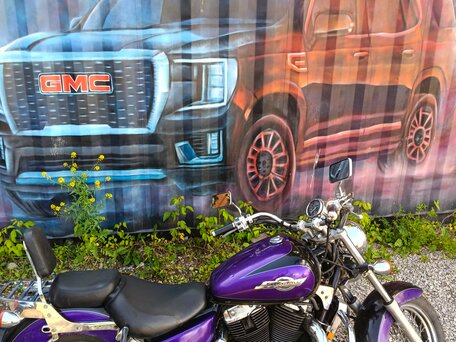 1996 Honda VT 1100, фиолетовый, 480000 рублей, вид 4