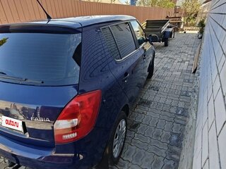 2013 Skoda Fabia II Рестайлинг, синий, 600000 рублей, вид 3