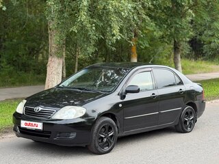 2005 Toyota Corolla IX (E120, E130) Рестайлинг, чёрный, 399000 рублей, вид 1