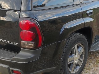 2008 Chevrolet TrailBlazer I Рестайлинг, чёрный, 850000 рублей, вид 2