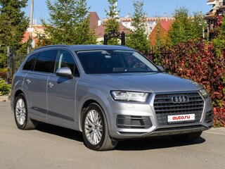 2018 Audi Q7 II (4M), серебристый, 4690000 рублей, вид 2
