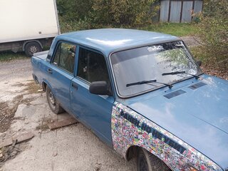 2007 Lada (ВАЗ) 2107, синий, 65000 рублей, вид 1