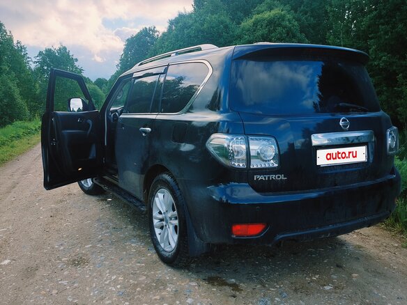 2011 Nissan Patrol VI (Y62), чёрный, 2650000 рублей - вид 1