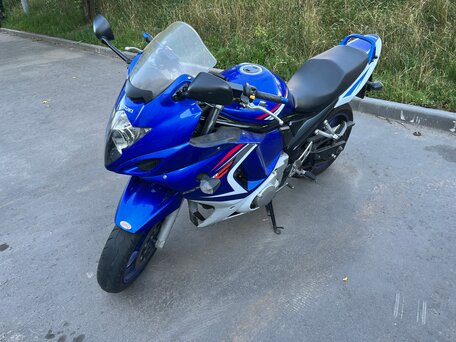 2010 Suzuki GSX 650F, синий, 450000 рублей, вид 4