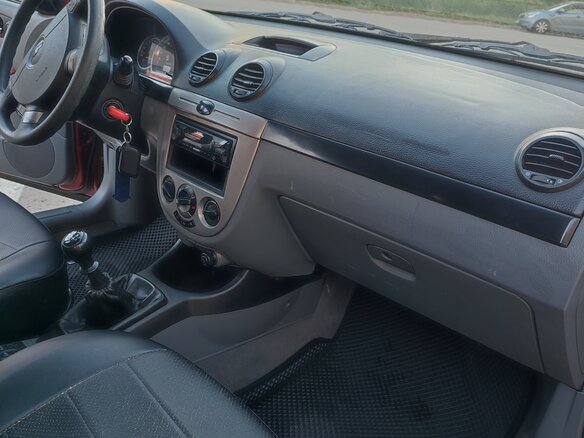 2007 Chevrolet Lacetti I, красный, 220000 рублей - вид 18