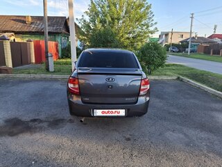 2017 Lada (ВАЗ) Granta Sport I, серебристый, 460000 рублей, вид 4