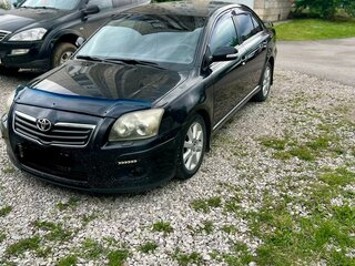 2007 Toyota Avensis II Рестайлинг, чёрный, 695000 рублей, вид 1