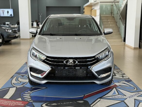 2026 Lada (ВАЗ) Vesta I Рестайлинг (NG), серебристый - вид 4