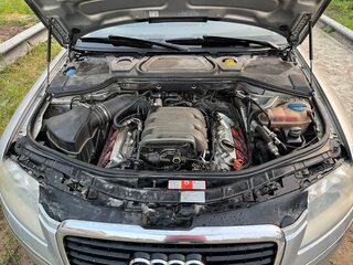 2005 Audi A8 II (D3) Рестайлинг, серебристый, 750000 рублей, вид 2