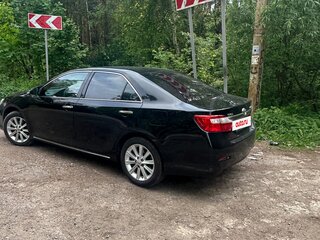 2014 Toyota Camry VII (XV50), чёрный, 1600000 рублей, вид 3