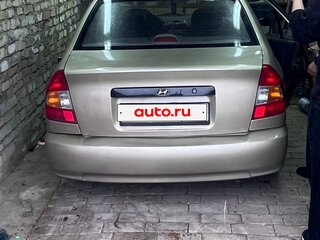 2005 Hyundai Accent ТагАЗ II, коричневый, 220000 рублей, вид 4