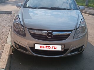 2007 Opel Corsa D, серебристый, 330000 рублей, вид 2