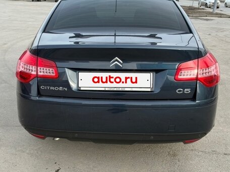 2008 Citroen C5 II, синий, 580000 рублей, вид 4