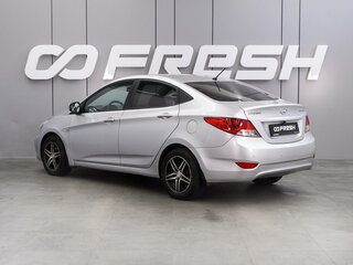 2012 Hyundai Solaris I, серебристый, 689000 рублей, вид 2