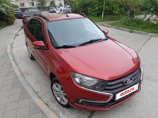 2019 Lada (ВАЗ) Granta I Рестайлинг, красный, 675000 рублей, вид 5