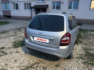 2014 Lada (ВАЗ) Kalina II, серебристый, 420000 рублей, вид 4