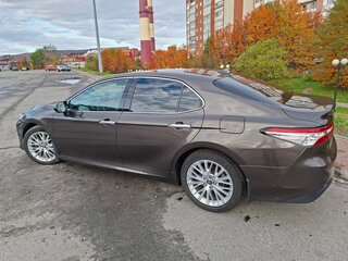 2021 Toyota Camry VIII (XV70), коричневый, 3150000 рублей, вид 5