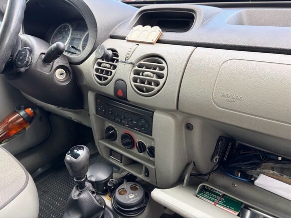 2008 Renault Kangoo I Рестайлинг, синий, 380000 рублей - вид 14