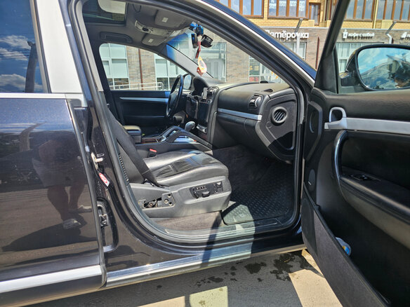 2006 Porsche Cayenne S I (955), чёрный, 950000 рублей - вид 9