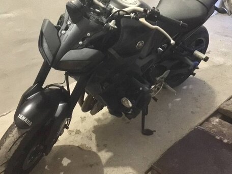 2019 Yamaha MT-09 (FZ-09), чёрный, 1000000 рублей, вид 3