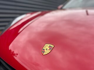 2022 Porsche Macan I Рестайлинг 2, красный, 3950000 рублей, вид 3