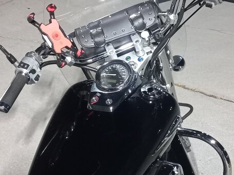 2007 Honda Shadow 750, чёрный, 590000 рублей, вид 3
