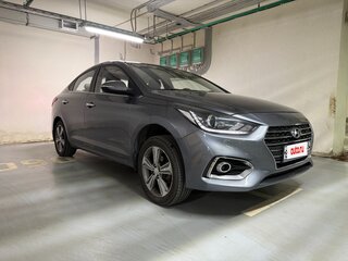 2017 Hyundai Solaris II, серый, 1550000 рублей, вид 4