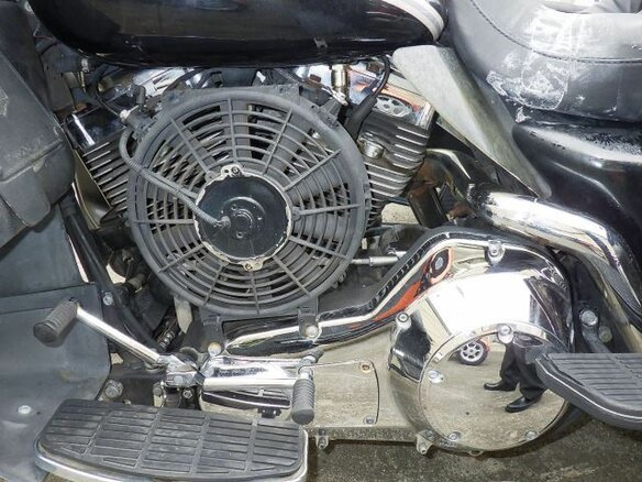 2003 Harley-Davidson Electra Glide, чёрный, 440000 рублей - вид 13