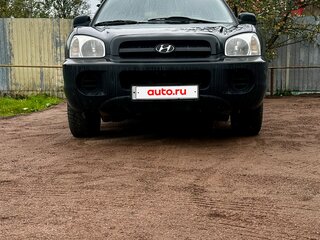2008 Hyundai Santa Fe Classic Classic, чёрный, 460000 рублей, вид 2