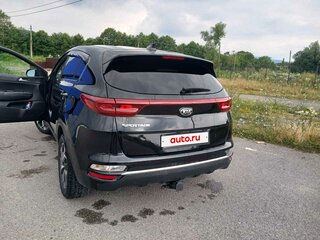 2019 Kia Sportage IV Рестайлинг, чёрный, 2150000 рублей, вид 4