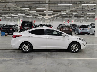 2015 Hyundai Elantra V (MD) Рестайлинг, белый, 1045000 рублей, вид 4