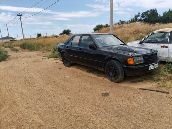 1986 Mercedes-Benz 190 (W201), чёрный, 145000 рублей - вид 5