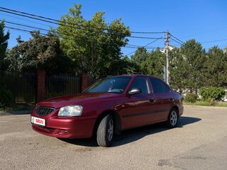 2006 Hyundai Accent ТагАЗ II, красный, 309000 рублей, вид 4