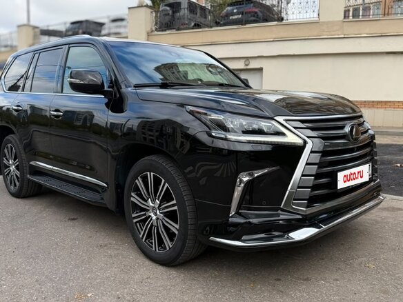 2019 Lexus LX 570 III Рестайлинг 2, чёрный, 11700000 рублей - вид 7
