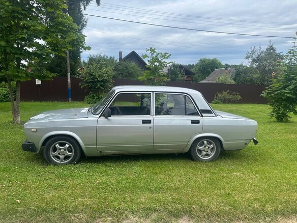 2010 Lada (ВАЗ) 2107, серебристый, 175000 рублей - вид 4