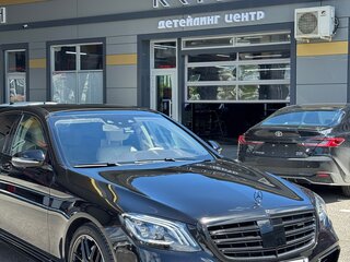2017 Mercedes-Benz S-Класс 400 d Long VI (W222, C217) Рестайлинг, чёрный, 5280000 рублей, вид 3