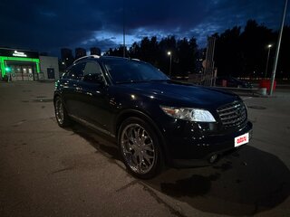 2007 Infiniti FX45 I (S50) Рестайлинг, чёрный, 1650000 рублей, вид 3