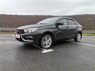 2017 Lada (ВАЗ) Vesta I, чёрный, 760000 рублей, вид 2