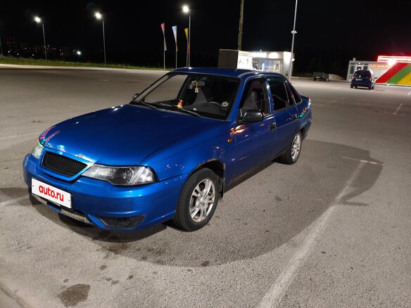 2010 Daewoo Nexia I Рестайлинг, синий, 219000 рублей