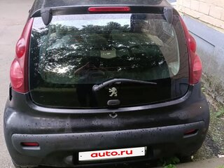 2008 Peugeot 107 I, чёрный, 205000 рублей, вид 3