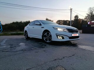 2014 Kia Optima III Рестайлинг, белый, 1400000 рублей, вид 3