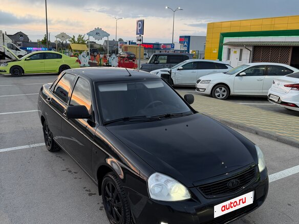 2017 Lada (ВАЗ) Priora I Рестайлинг, чёрный, 670000 рублей - вид 5