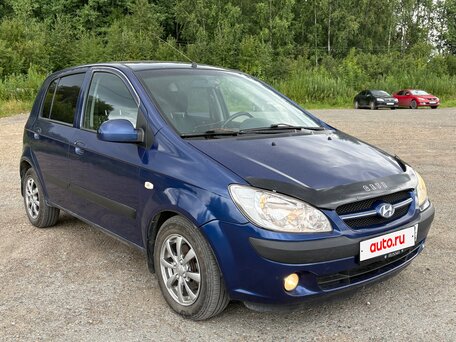 2008 Hyundai Getz I Рестайлинг, синий, 345000 рублей, вид 2