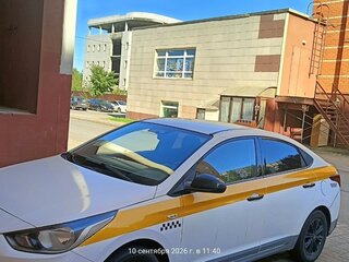 2019 Hyundai Solaris II, чёрный, 1250000 рублей, вид 4